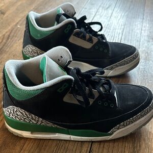 Jordan Air Jordan 3 Retro Black Green Gray